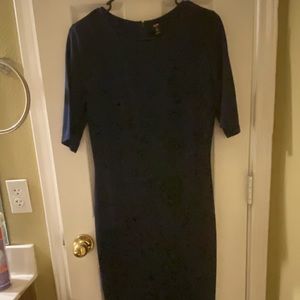 Navy Blue Dress